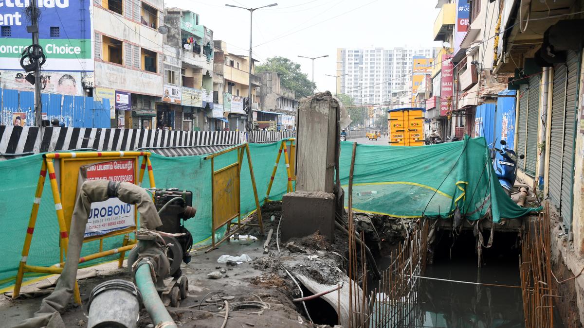 Chennai Corporation barricades stretches of stormwater
